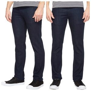 HUDSON Jeans Men's Blake Slim Straight Zip Fly Jeans